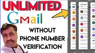 how to create unlimited gmail account, without phone number verification !!!