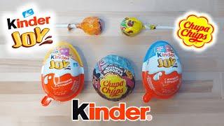 Yummy Kinder Surprise Chocolate - Very Yummy Kinder -  A Lot of Candy ASMR