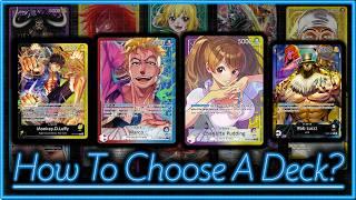 Which One Piece Deck Is For You? - Which One Piece Deck Is Best For A New Player? OP8 Edition