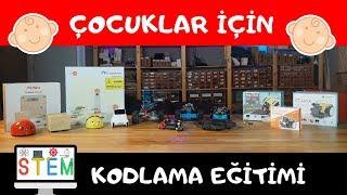 Çocuklar İçin Kodlama - Robotik Kodlama Nasıl Öğrenilir? Stem Eğitimi Malzemeleri