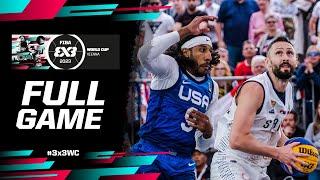 Serbia  vs USA  | Men Final | Full Game | FIBA 3x3 World Cup 2023 | 3x3 Basketball