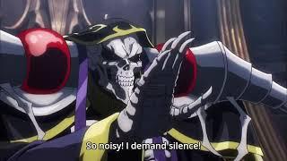 Ainz meeting Baharuth Emperor in Nazarick - Overlord season 3 Episode 9