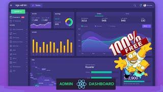 Top 1+ Absolute 100% Free React Dashboard Template With Setup And Run From Github