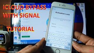 iphone 6s bypass icloud with signal (fix error on silver v4 tool.)