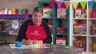 Faber-Castell Museum Series Tutorial - Blending and Pointillism