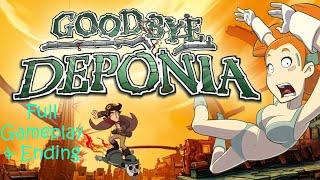 Goodbye Deponia - Full Gameplay Walkthrough & Ending