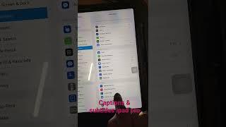 How to use Captions & Subtitles ipad pro #shortvideo #shorts (iOS)