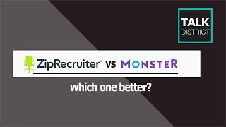 ZipRecruiter Vs Monster