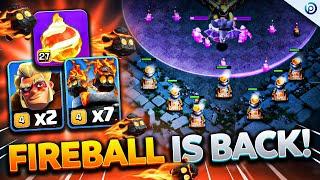 This FIREBALL + FURNACE strategy is ACTUALLY pretty OP | Best TH17 Armies Clash of Clans