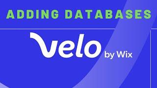 HOW TO ADD DATABASES IN VELO BY WIX