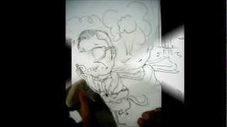 Gangnam Style Speed Drawing