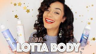 MY HEATLESS ROLLER SET CURLS USING LOTTA BODY | Kytia L'amour