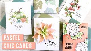 Amazing Pastel Chic Holiday Cardmaking | Altenew