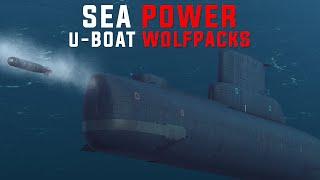 German U-Boat Supremacy || Sea Power Gameplay -  New Naval Simulation