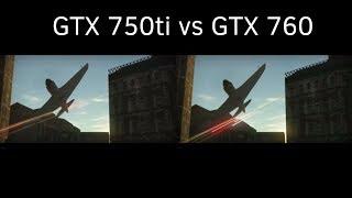 Nvidia Benchmarks - GTX 750ti vs GTX 760