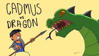 Cadmus Faces the Mighty Dragon & the Founding of Thebes - Animated short film