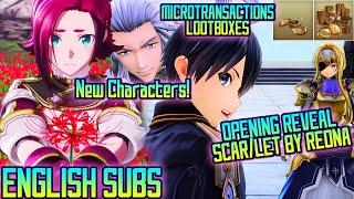 Opening Scarlet by ReoNa, Microtransactions, Story, DLCs, Monthly Raid | SAO Alicization Lycoris