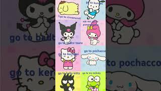 go to..........sanrio version#sanrio #nityas#fyp#kpop