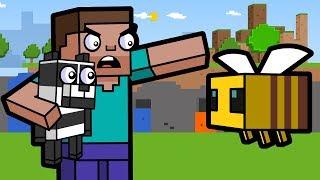 Bees & The Secret Ravine | Block Squad (Minecraft Animation)