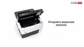 KYOCERA ECOSYS P3045dn, P3050dn, P3055dn, P3060dn: Как найти серийный номер в лазерном принтере