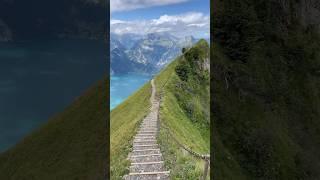 The hike Stoos Ridge hike, Switzerland #mountainhiking #mountains #hikingadventures #hiking