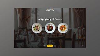 Modern Restaurant Slider Design for WordPress