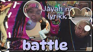 Jayah vs lyrikk Dance Battle #lyrikk #subscribe #tommytheclown #jayah #battle #fun #detroit