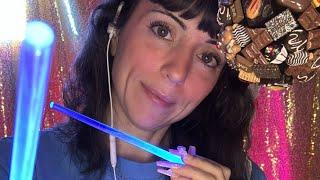 ASMR nail tapping scratching tingly triggers and Bible reading