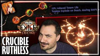 MY 3.21 RUTHLESS ADVENTURE! - Path of Exile Crucible