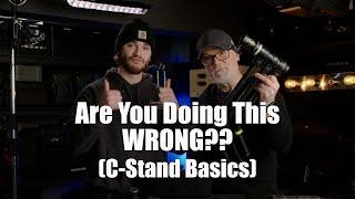 Are You Doing This Wrong?? C-Stand Basics for Production Assistants