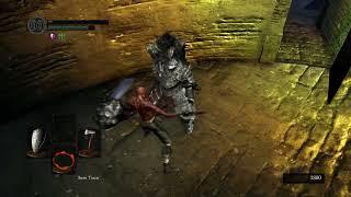 DARK SOULS REMASTERED  Хавел Скала.  1 уровень.  Без урона.  Без прокачки. Идеальные парирования