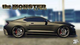 the MONSTER | GTA Online | Dominator GTX Aggressive Build & Review | Ford Mustang / Charger / Camaro