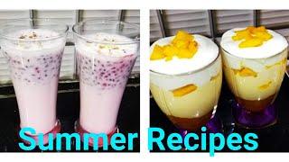 Summer Special Recipes || Summer Drinks || by Cooking with Ayesha
