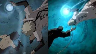 Naruto Shippuden - Minato vs Tobi & Naruto vs Menma Comparison