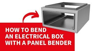 Salvagnini panel bender: bending and assembling of an electrical box