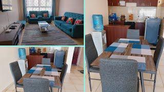 HOUSE TOUR|| FULLY FURNISHED APARTMENTS||AIRBNB IN NAIROBI,KENYA FOR 4,000 A NIGHT OR 90,000 A MONTH