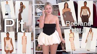 PLT rebrand haul | try on
