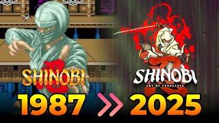 EVOLUTION of SHINOBI Games // 1987 - 2025