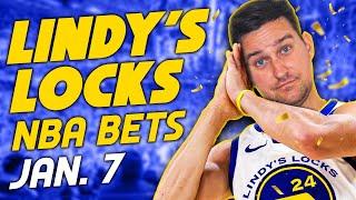 NBA Picks for EVERY Game Tuesday 1/7 | Best NBA Bets & Predictions | Lindy's Leans Likes & Locks