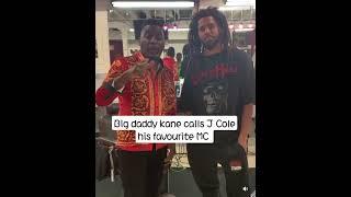 big daddy kane calls out j cole