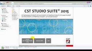 How to install CST STUDIO 2014