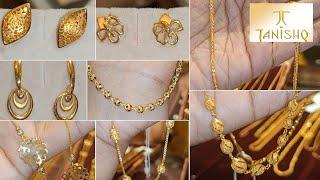 Tanishq Latest Earring & Chain Collection||#trending #youtube #viral