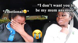 "I DON'T WANT YOU TO BE MY MUM ANYMORE" PRANK ON MY AFRICAN MUM!!