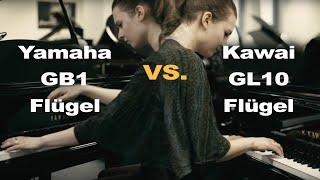 Flügel Vergleichstest Yamaha GB1 gegen Kawai GL10, Unterschiede, Gemeinsamkeiten, comparison Test