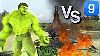 Avengers Incredible Hulk VS Mass Effect Reaper & NPC's Garry's Mod Fight