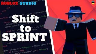 Shift To Sprint Tutorial | Roblox Studio