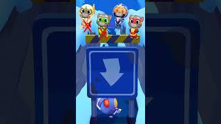 Hero Tom Gold vs Green vs Blue Vs Red #games #talkingtomherodash #talkingtomherodashrun #talkingtom