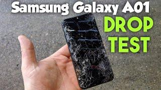 Samsung Galaxy A01 Drop test