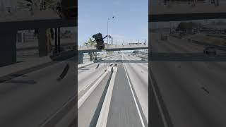 Realistic Highway Car Crashes #14 #shorts #viral #crash #overtaking