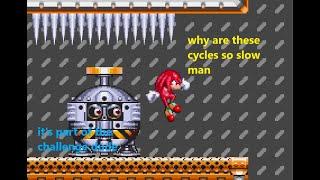 (OBSOLETE) [TAS] Sonic 3 & Knuckles Hard Bosses Edition 2 No Left or Right in 47:51 by Tuffcracker